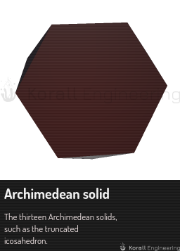 Archimedean solid