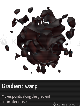 Gradient warp