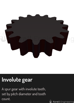 Involute gear