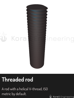 Threaded rod