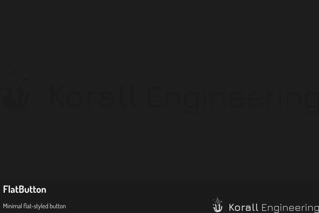 FlatButton in default mode