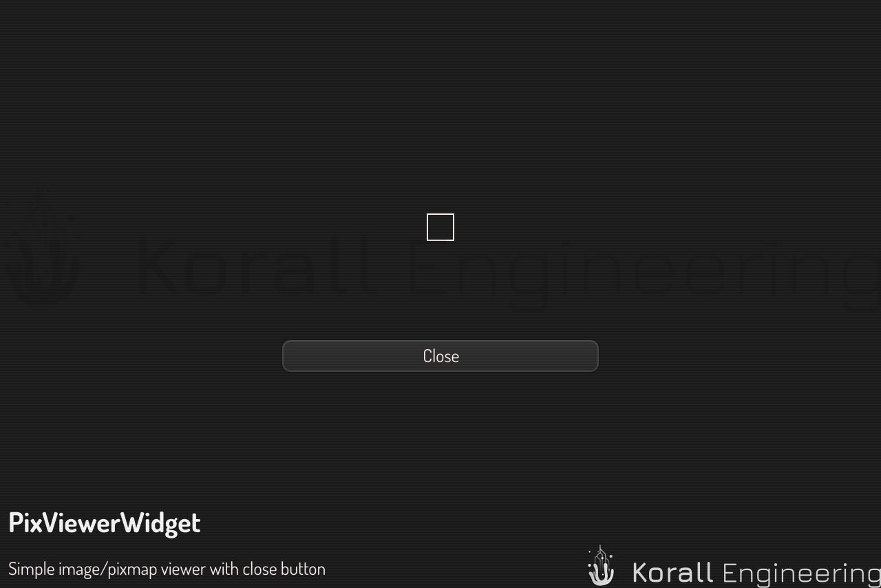 PixViewerWidget in default mode