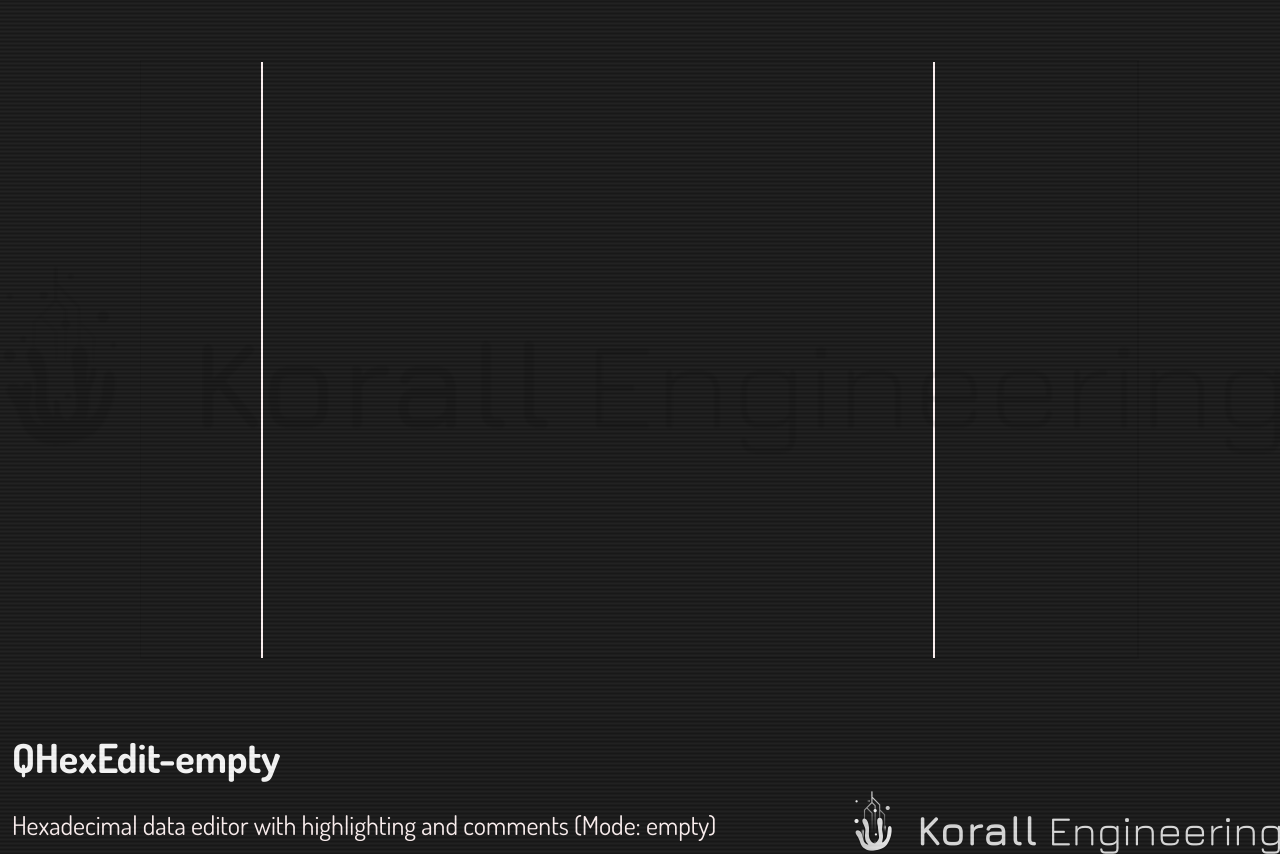 QHexEdit in empty mode