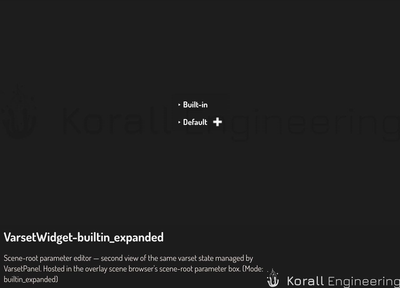 VarsetWidget in builtin_expanded mode
